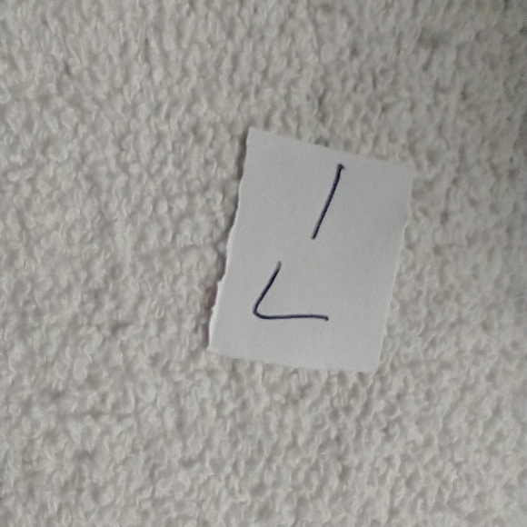 Brown circle wire earrings - Picture 3 of 3